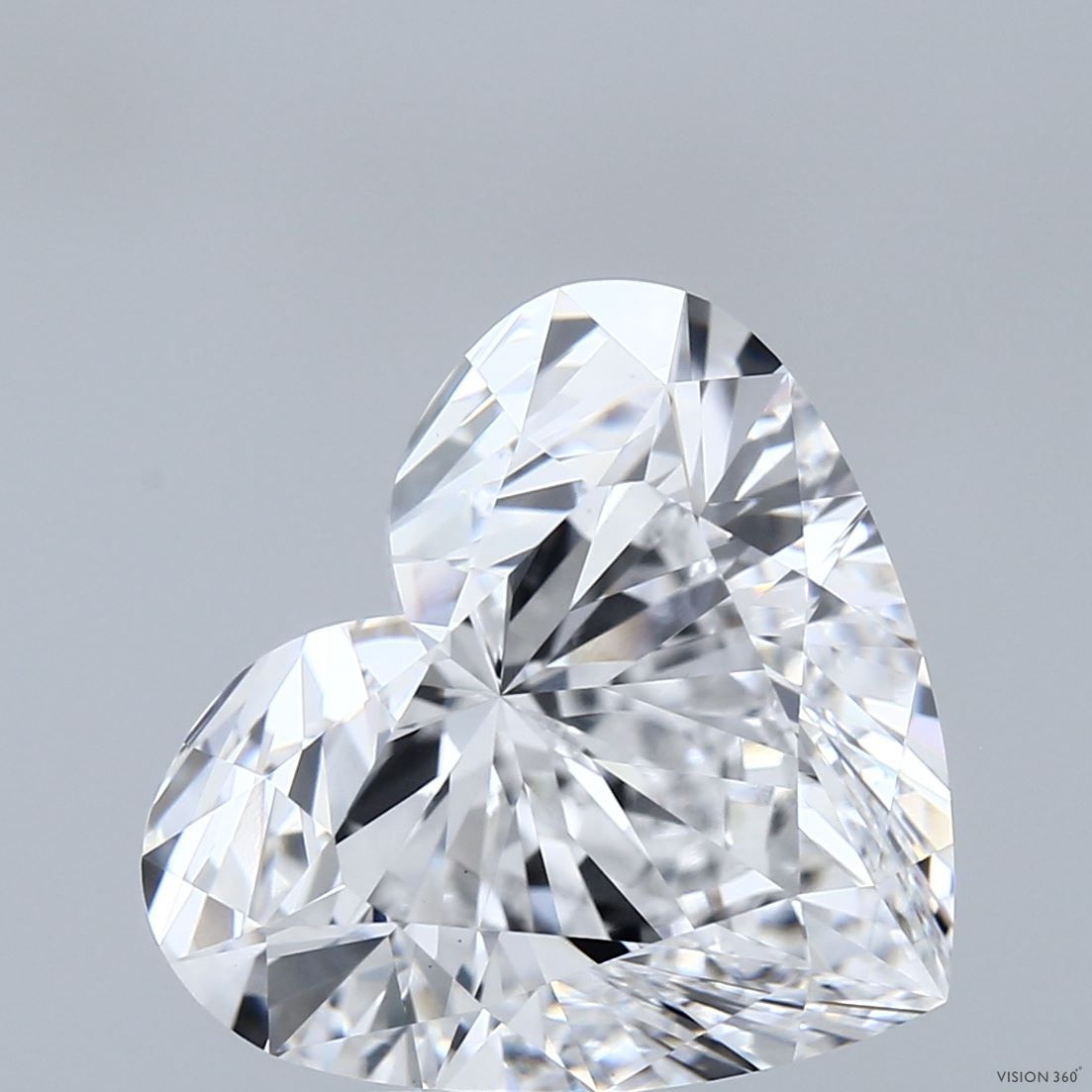 Lab-Grown Heart Diamond - 8.0 Carats, E Color, VS1 Clarity - Certified by IGI - Report Number: LG691558008
