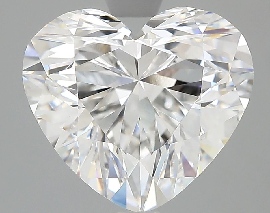 Lab-Grown Heart Diamond - 3.53 Carats, E Color, VVS2 Clarity - Certified by IGI - Report Number: LG711518845