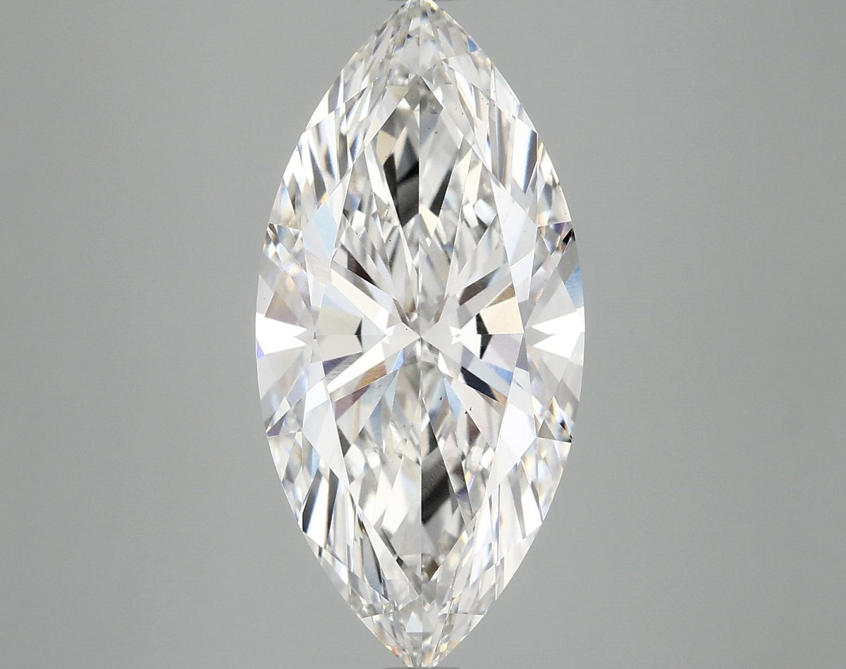 Lab-Grown Marquise Diamond - 5.03 Carats, F Color, VS1 Clarity - Certified by IGI - Report Number: LG689556996