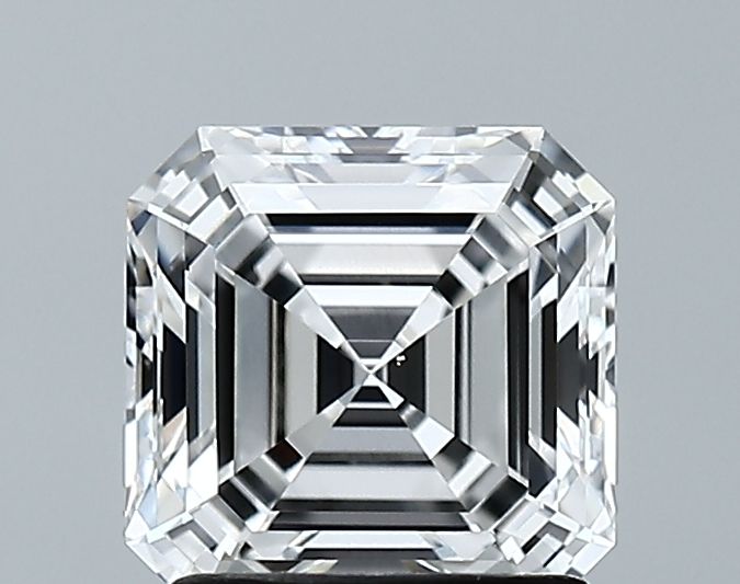 Lab-Grown Asscher Diamond - 1.56 Carats, D Color, VS1 Clarity - Certified by GIA - Report Number: 7508611699