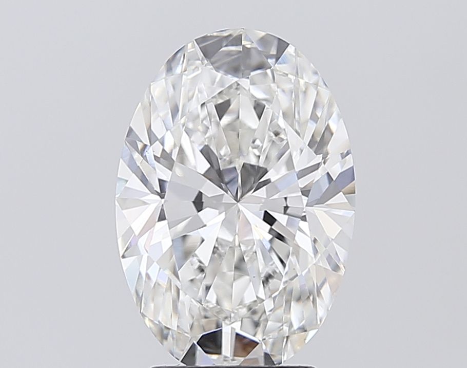 Lab-Grown Oval Diamond - 3.55 Carats, F Color, VS1 Clarity - Certified by IGI - Report Number: LG687594187