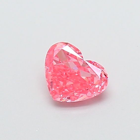 Heart 0.63ct Fancy Vivid Pink VS2 - Cut • NONE • BC828BB19C