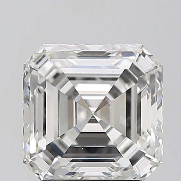 Lab-Grown Asscher Diamond - 3.09 Carats, F Color, VVS2 Clarity - Certified by IGI - Report Number: LG702523765