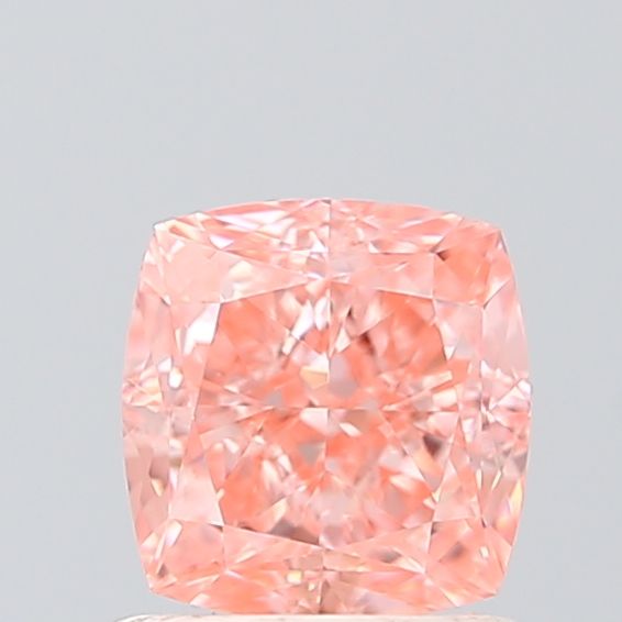 Lab-Grown Cushion Diamond - 1.06 Carats, Fancy Vivid Pink Color, VVS1 Clarity - Certified by IGI - Report Number: LG623497103