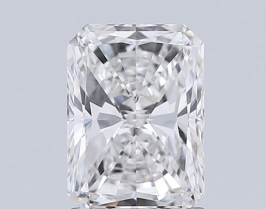 Lab-Grown Radiant Diamond - 1.51 Carats, F Color, VVS2 Clarity - Certified by IGI - Report Number: LG713524894