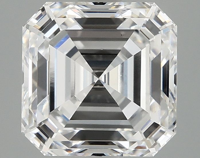 Lab-Grown Asscher Diamond - 3.09 Carats, E Color, VS1 Clarity - Certified by IGI - Report Number: LG687572624