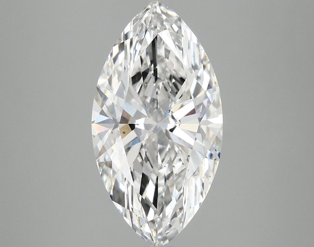 Lab-Grown Marquise Diamond - 2.99 Carats, D Color, VS2 Clarity - Certified by IGI - Report Number: LG705517664