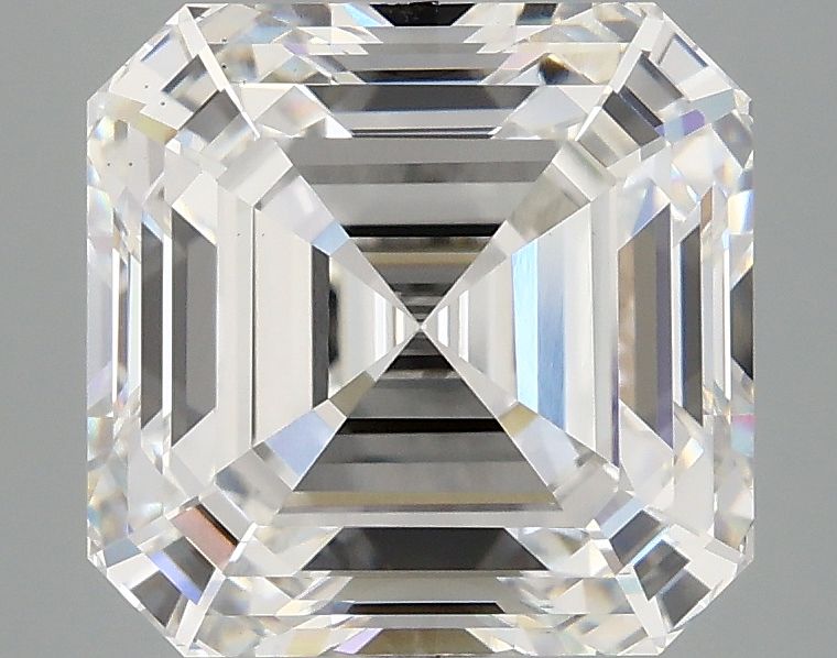 Lab-Grown Asscher Diamond - 4.03 Carats, E Color, VS2 Clarity - Certified by IGI - Report Number: LG689555240