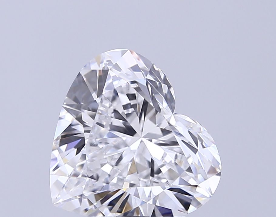 Lab-Grown Heart Diamond - 3.6 Carats, E Color, VS1 Clarity - Certified by IGI - Report Number: LG681545532