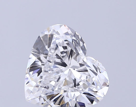 Lab-Grown Heart Diamond - 3.6 Carats, E Color, VS1 Clarity - Certified by IGI - Report Number: LG681545532