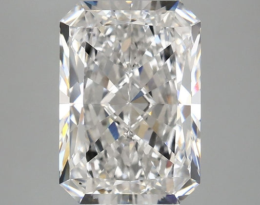 Lab-Grown Radiant Diamond - 4.08 Carats, F Color, VS2 Clarity - Certified by IGI - Report Number: LG673415166