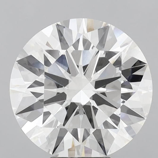 Lab-Grown Round Diamond - 7.02 Carats, E Color, VVS2 Clarity - Certified by IGI - Report Number: LG702521969