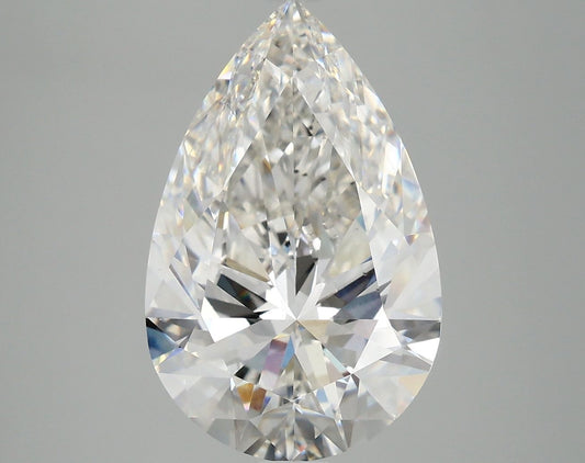 Lab-Grown Pear Diamond - 5.03 Carats, F Color, VS2 Clarity - Certified by IGI - Report Number: LG671466548