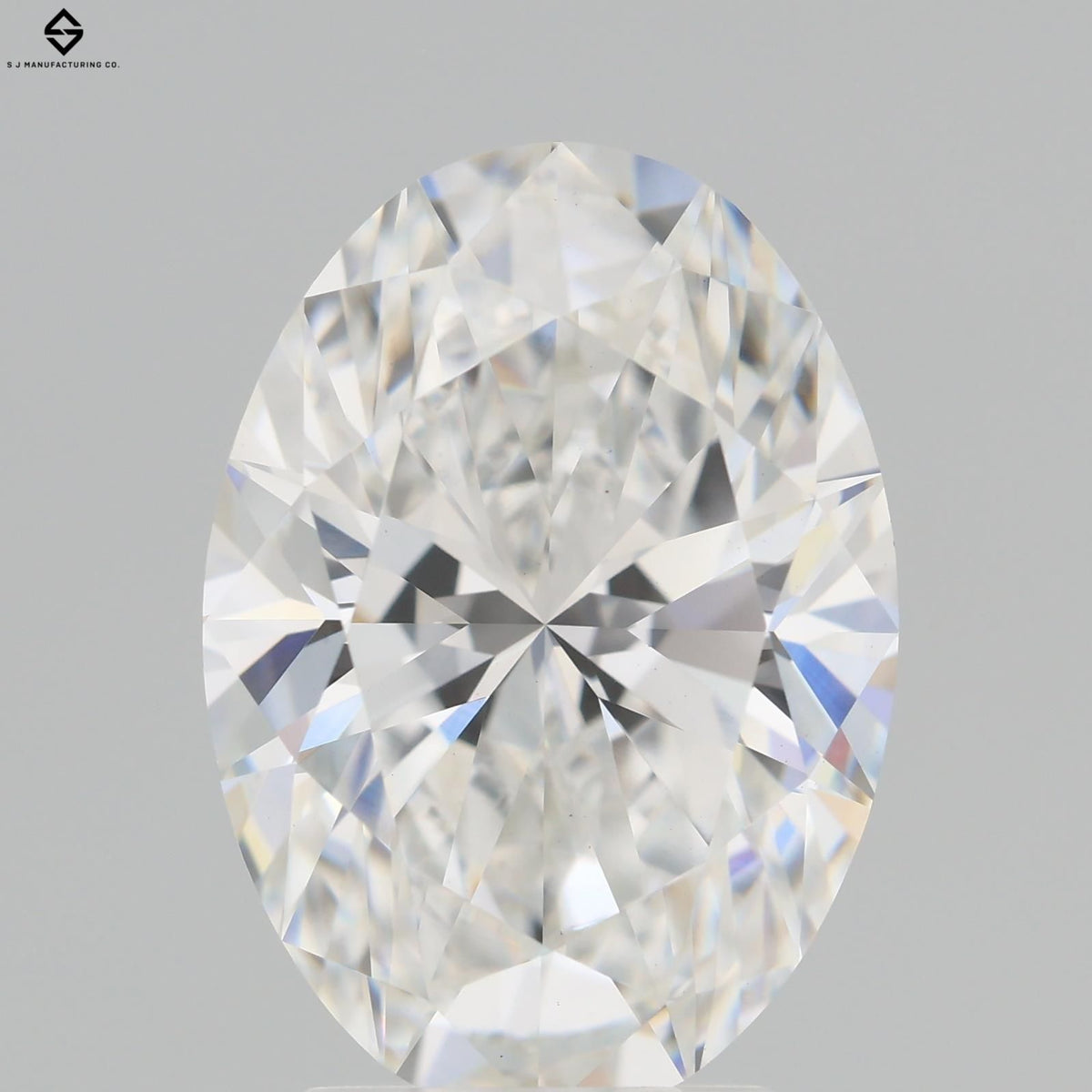 Lab-Grown Oval Diamond - 3.58 Carats, E Color, VVS2 Clarity - Certified by IGI - Report Number: LG658497744