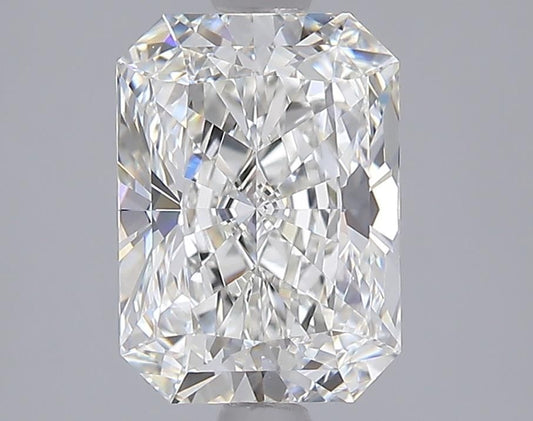 Lab-Grown Radiant Diamond - 2.55 Carats, F Color, VVS2 Clarity - Certified by IGI - Report Number: LG689567413