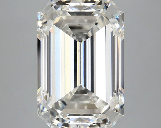 Lab-Grown Emerald Diamond - 6.05 Carats, F Color, VS2 Clarity - Certified by IGI - Report Number: LG662481283