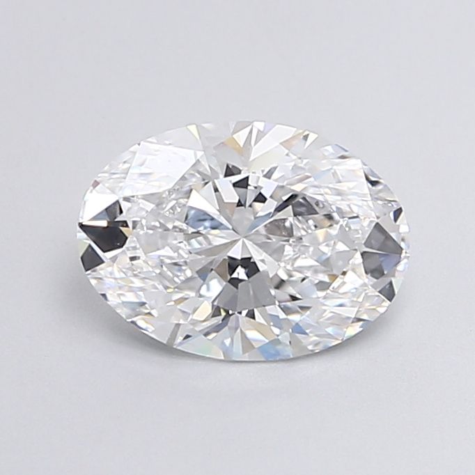 Lab-Grown Oval Diamond - 2.5 Carats, D Color, VVS2 Clarity - Certified by IGI - Report Number: LG692513123