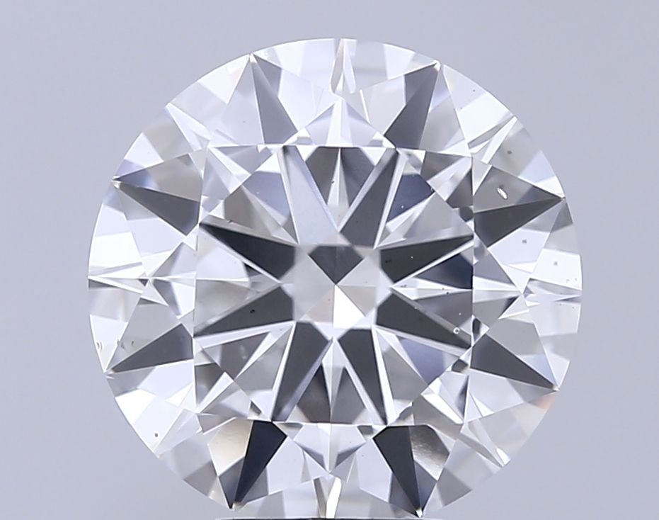 Lab-Grown Round Diamond - 7.0 Carats, F Color, VS2 Clarity - Certified by IGI - Report Number: LG681573344