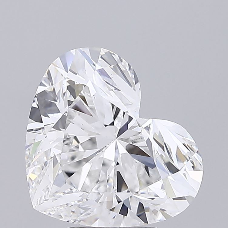 Lab-Grown Heart Diamond - 6.05 Carats, E Color, VS1 Clarity - Certified by IGI - Report Number: LG702529129