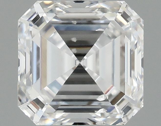 Lab-Grown Asscher Diamond - 1.0 Carats, D Color, SI1 Clarity - Certified by IGI - Report Number: LG712569741