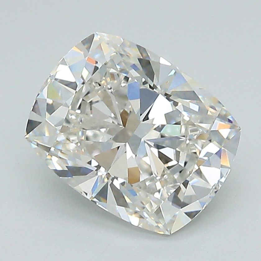 Lab-Grown Cushion Diamond - 2.54 Carats, F Color, VS1 Clarity - Certified by IGI - Report Number: LG652495076