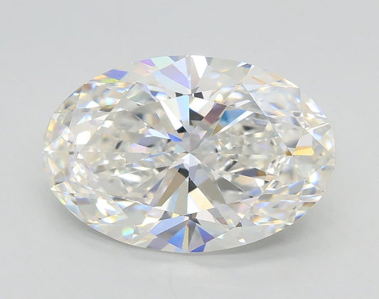 Lab-Grown Oval Diamond - 3.53 Carats, F Color, VS1 Clarity - Certified by IGI - Report Number: LG691568695