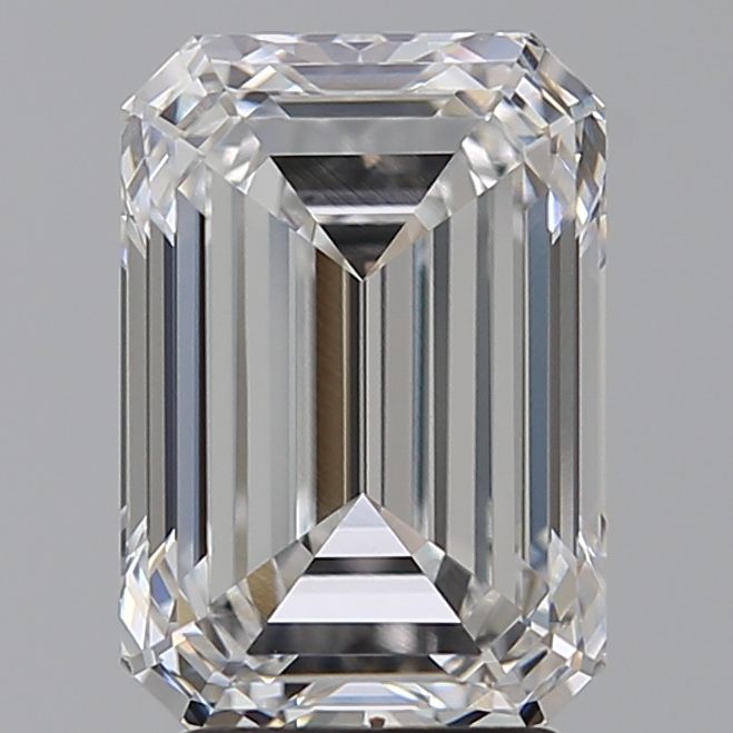 Lab-Grown Emerald Diamond - 3.59 Carats, E Color, VVS2 Clarity - Certified by IGI - Report Number: LG685578301
