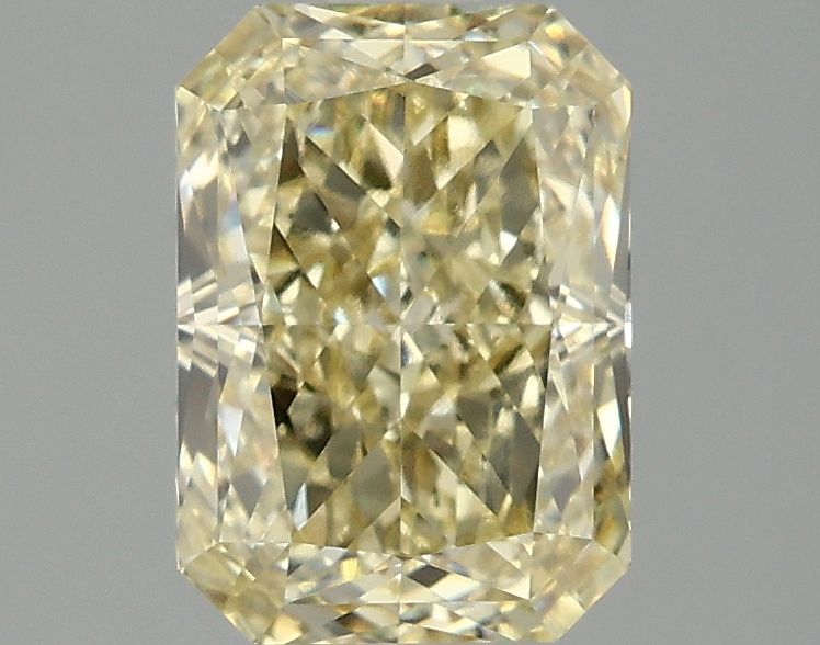 Lab-Grown Radiant Diamond - 2.07 Carats, Fancy Intense Yellow Color, VVS2 Clarity - Certified by IGI - Report Number: LG677575757