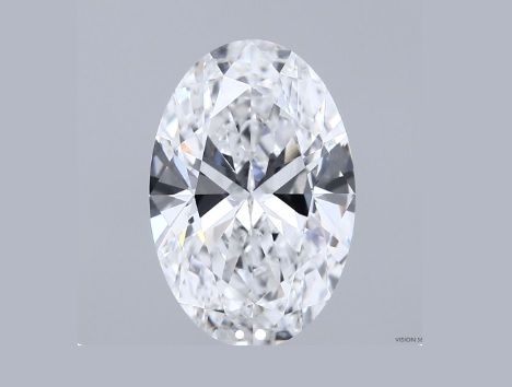Lab-Grown Oval Diamond - 3.51 Carats, E Color, VVS2 Clarity - Certified by IGI - Report Number: LG687502875