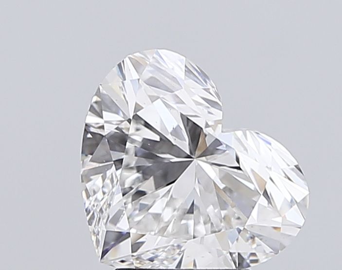 Lab-Grown Heart Diamond - 3.5 Carats, E Color, VS2 Clarity - Certified by IGI - Report Number: LG697506719