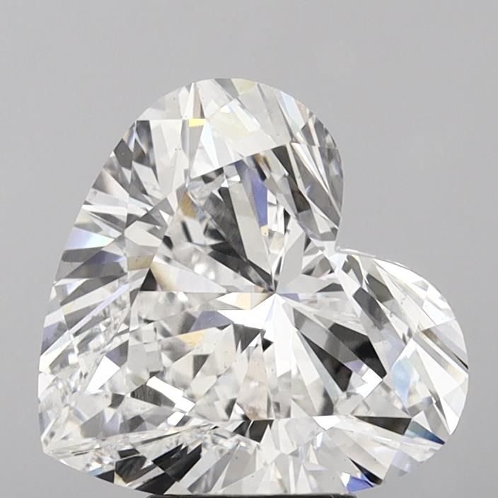 Lab-Grown Heart Diamond - 6.52 Carats, E Color, VS2 Clarity - Certified by IGI - Report Number: LG644432585
