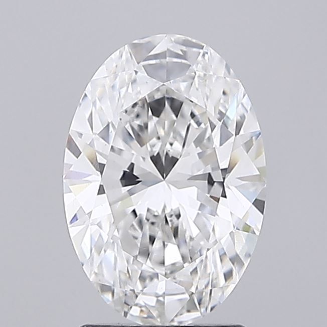 Lab-Grown Oval Diamond - 1.95 Carats, E Color, VS2 Clarity - Certified by IGI - Report Number: LG685598104