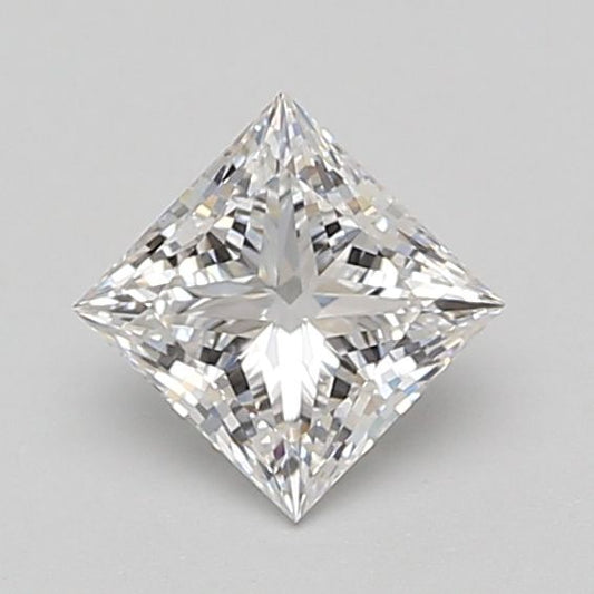 Lab-Grown Princess Diamond - 0.95 Carats, D Color, VVS2 Clarity - Certified by IGI - Report Number: LG653426095