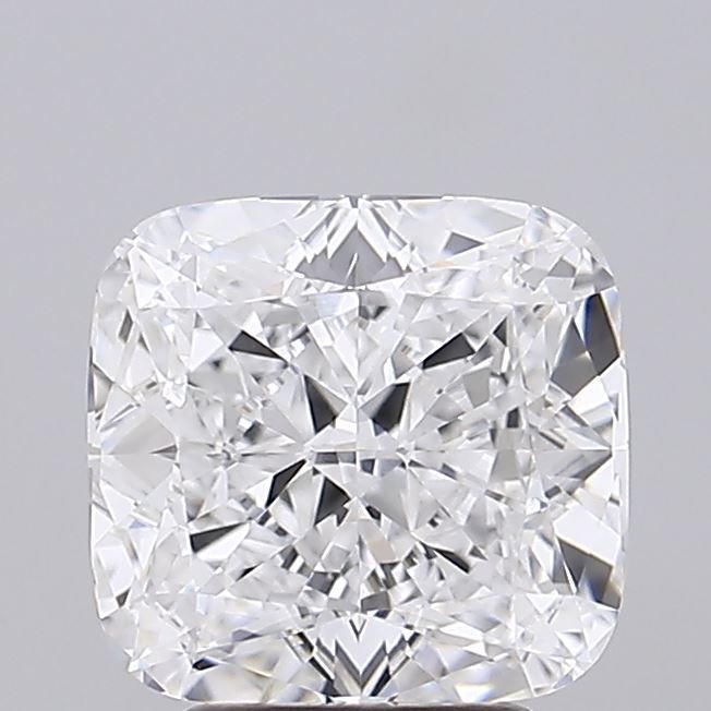 Lab-Grown Cushion Diamond - 4.01 Carats, D Color, VVS2 Clarity - Certified by IGI - Report Number: LG677565748