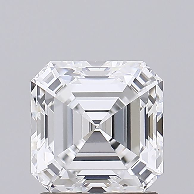 Lab-Grown Asscher Diamond - 1.59 Carats, D Color, VVS2 Clarity - Certified by GIA - Report Number: 6512028243