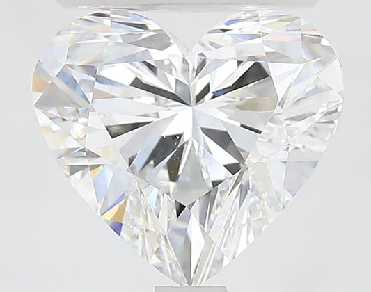 Lab-Grown Heart Diamond - 2.46 Carats, E Color, VVS2 Clarity - Certified by IGI - Report Number: 629489388