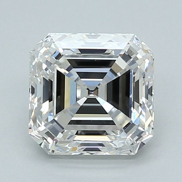 Lab-Grown Asscher Diamond - 1.58 Carats, F Color, VVS2 Clarity - Certified by IGI - Report Number: LG705549413