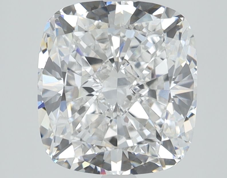 Lab-Grown Cushion Diamond - 3.05 Carats, E Color, VVS2 Clarity - Certified by IGI - Report Number: LG689525548