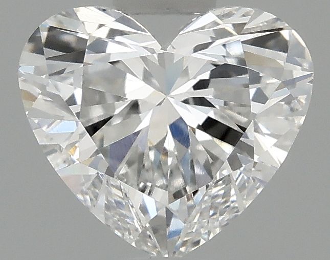 Lab-Grown Heart Diamond - 0.96 Carats, E Color, VVS2 Clarity - Certified by IGI - Report Number: LG695516606