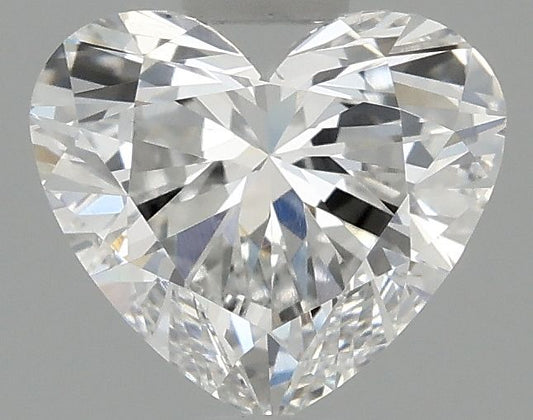 Lab-Grown Heart Diamond - 0.96 Carats, E Color, VVS2 Clarity - Certified by IGI - Report Number: LG695516606