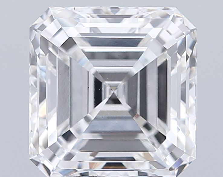 Lab-Grown Asscher Diamond - 4.85 Carats, E Color, VS1 Clarity - Certified by IGI - Report Number: LG695505914