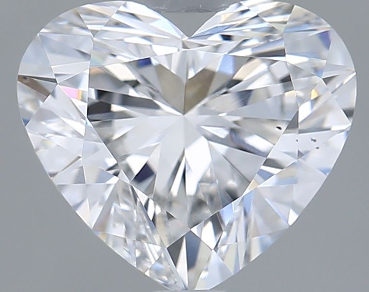 Lab-Grown Heart Diamond - 1.99 Carats, E Color, VS2 Clarity - Certified by IGI - Report Number: LG675570208