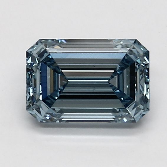 Emerald 1.21ct Fancy Intense Blue VS1 - Cut • IGI • LG619438666