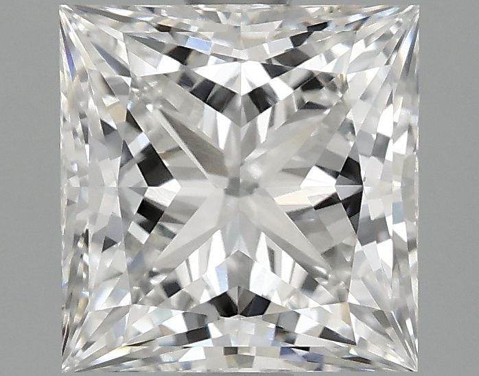 Lab-Grown Princess Diamond - 1.98 Carats, F Color, VVS2 Clarity - Certified by IGI - Report Number: LG694595430