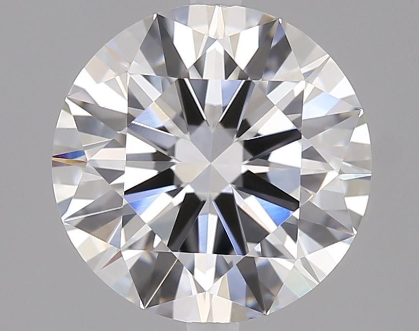 Lab-Grown Round Diamond - 2.01 Carats, E Color, VVS2 Clarity - Certified by IGI - Report Number: LG689556594