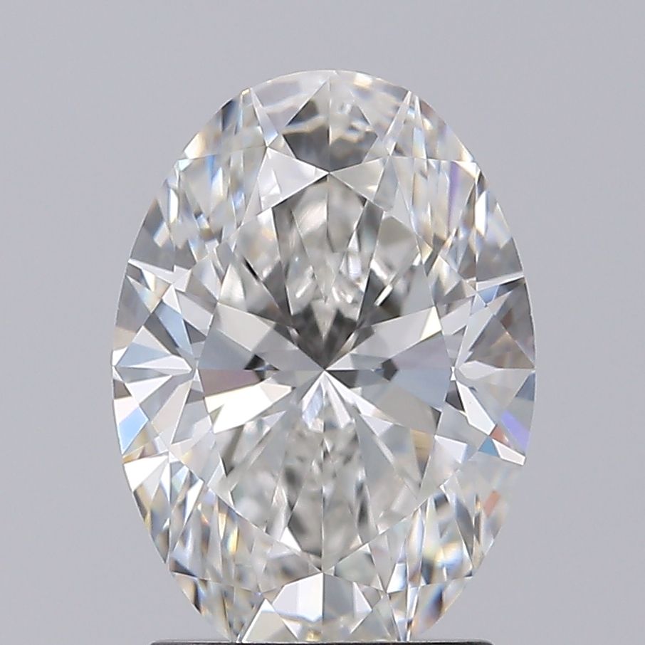 Lab-Grown Oval Diamond - 2.03 Carats, F Color, VVS2 Clarity - Certified by IGI - Report Number: LG710539542