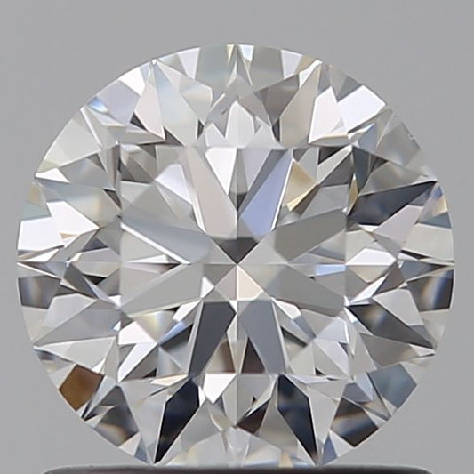 Lab-Grown Round Diamond - 0.96 Carats, D Color, VVS2 Clarity - Certified by IGI - Report Number: LG665404291