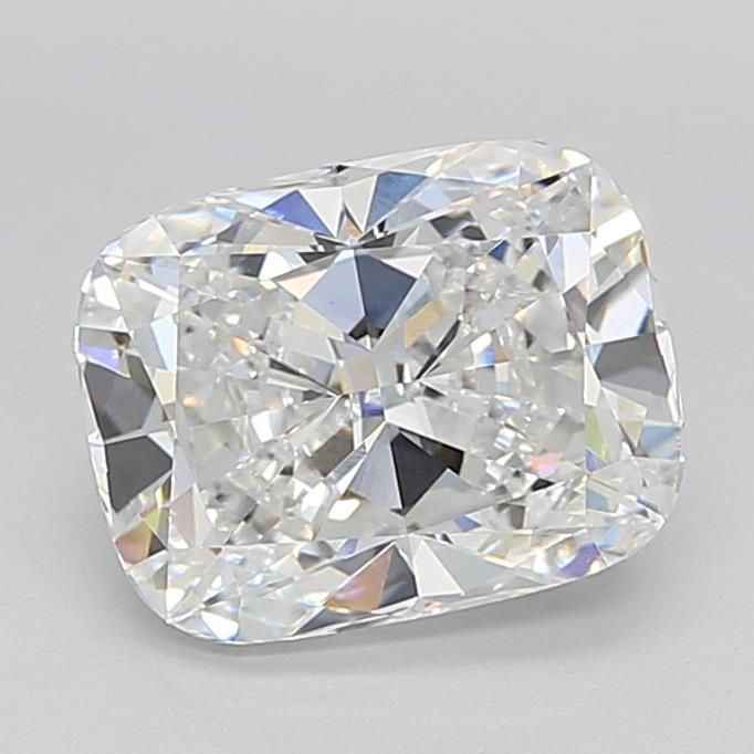 Lab-Grown Cushion Diamond - 3.02 Carats, E Color, VVS2 Clarity - Certified by IGI - Report Number: LG632438306