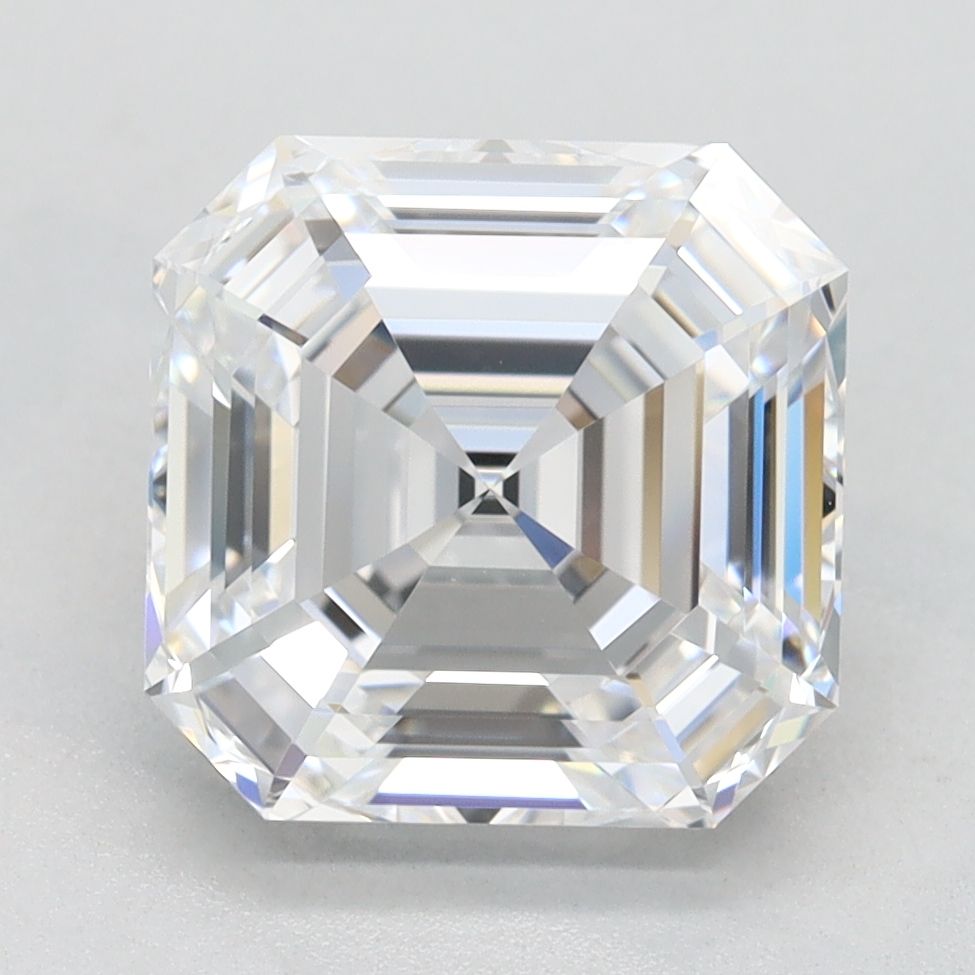 Lab-Grown Asscher Diamond - 3.13 Carats, D Color, VVS2 Clarity - Certified by GIA - Report Number: 1503628781