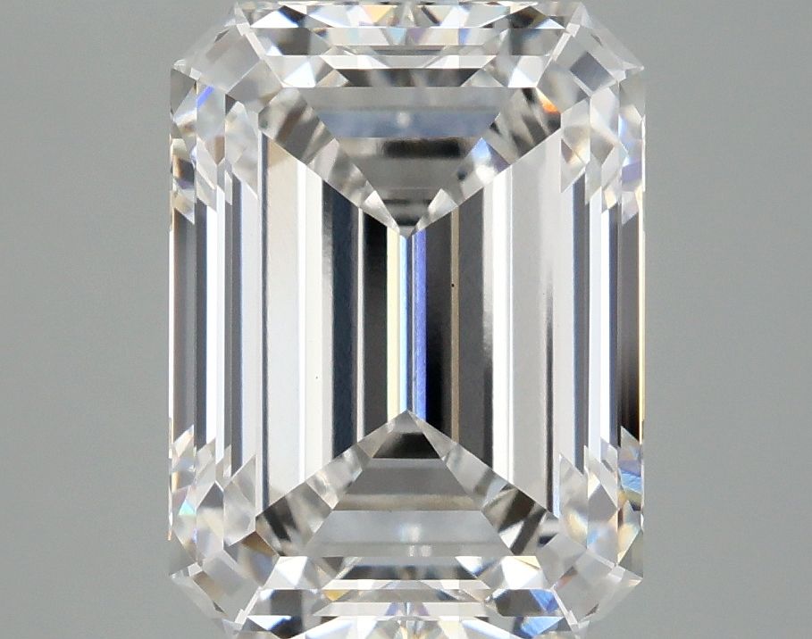 Lab-Grown Emerald Diamond - 4.07 Carats, F Color, VVS2 Clarity - Certified by IGI - Report Number: LG677578575